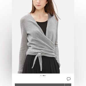 Eileen Fisher Cashmere Wrap Cardigan XL